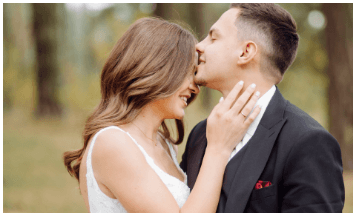 a couple who had FireGuy perform at their wedding.
